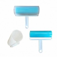 hot selling handle reusable clothes coat sticky lint roller dog